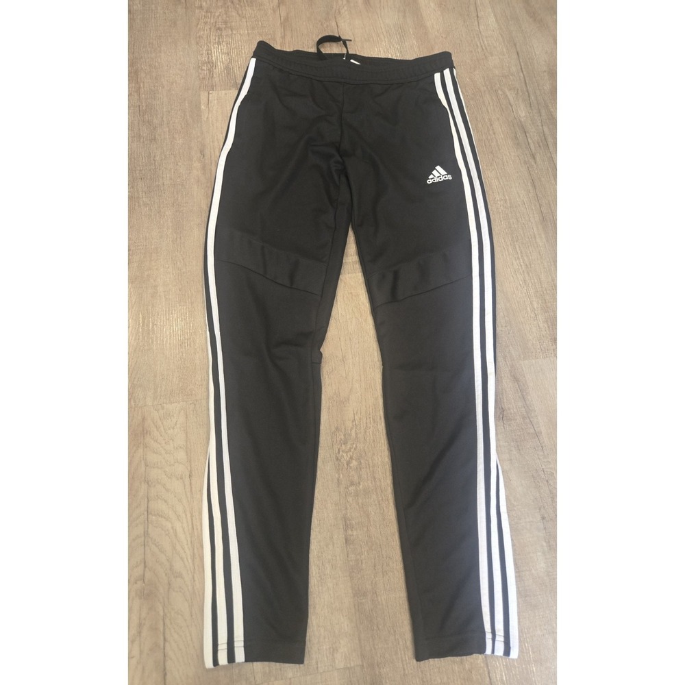 Adidas Soccer Sweat Pants Tapered Performance With‎ Pockets Womens Size Small